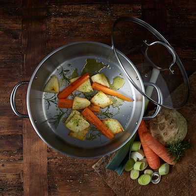 Funktion suppegryde 14,5 liter 18/0 stål