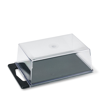 Funktion osteboks sort 25x15x8 cm