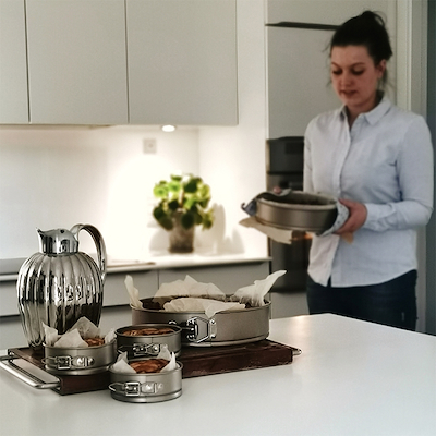 Aldente springform guld 22 cm