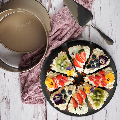 Aldente springform med to bunde guld 24 cm