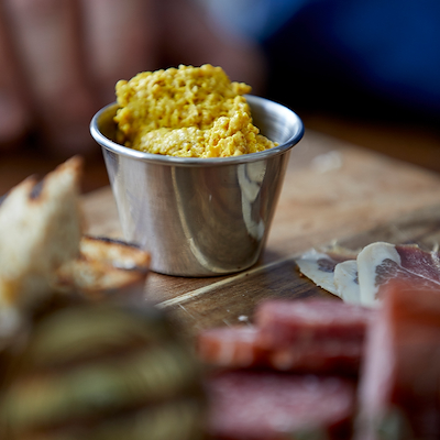 Holm dipskål metal 6 cm