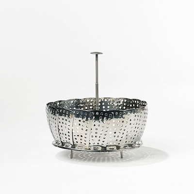 Funktion grøntsagsdampindsats sølv Ø23 cm