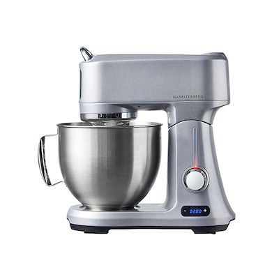 Blomsterbergs køkkenmaskine stål 1000 Watt