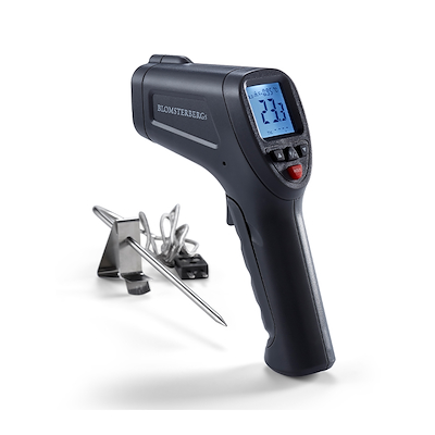 Blomsterbergs infrarød termometer inkl. spyd