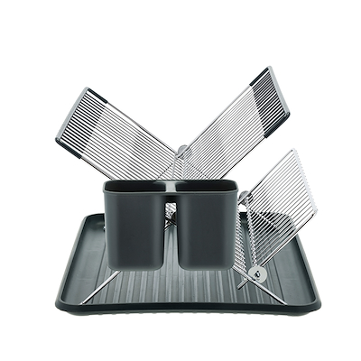 Funktion opvaskestativ grå 43x32x24.5 cm