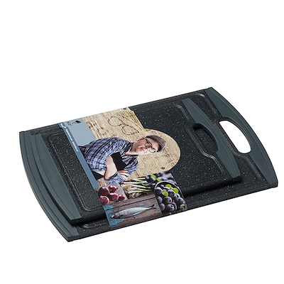 Holm skærebræt mørkegrå 2 stk.