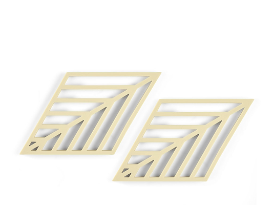 Zone Rhombus Lines bordskånere pear 2 stk.