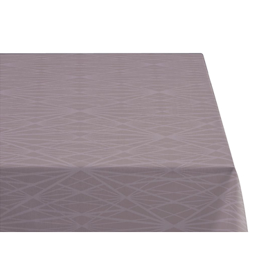 Södahl damask dug diamond grid 140x320 cm mauve