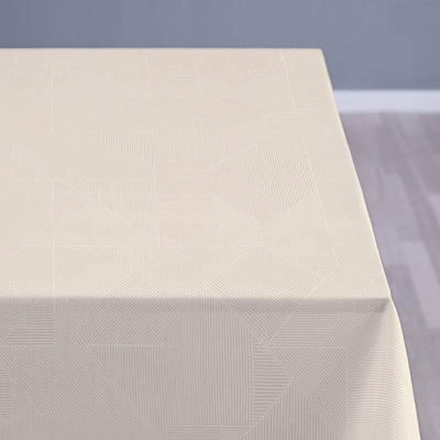 Södahl damask dug complex 140x320 cm nude