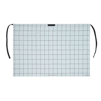 Södahl Minimal linnen forklæde 80x55 cm blue