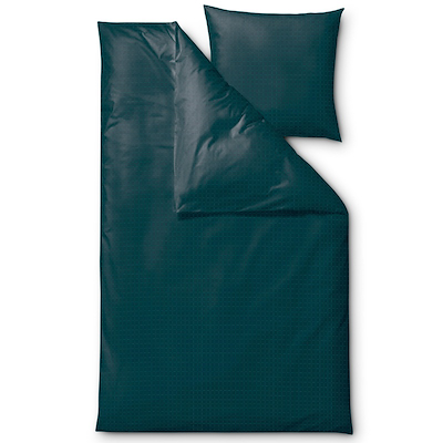 Södahl Edge sengesæt dark teal 140x220 cm