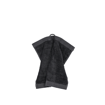 Södahl Organic Comfort vaskeklud black 30x30 cm