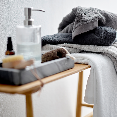 Södahl Organic Comfort vaskeklud grey 30x30 cm