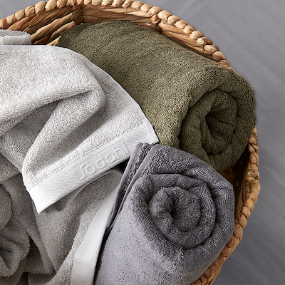 Södahl Organic Comfort håndklæde grey 70x140 cm