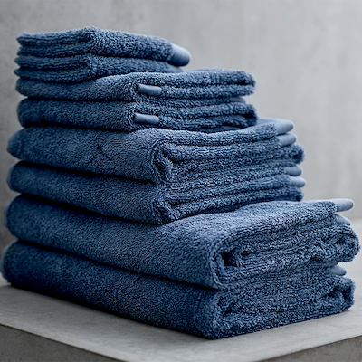 Södahl Organic Comfort vaskeklud china blue 30x30 cm