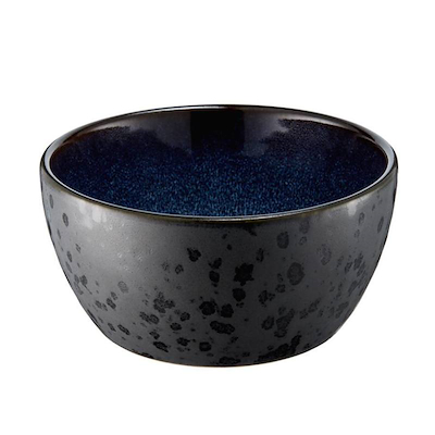 Bitz skål sort/mørkeblå 12 cm