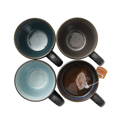 Bitz krus sort/assorteret 4-stk 30 cl