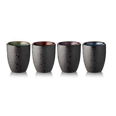 Bitz spectrum termokrus sort/multifarvet 27 cl 4 stk.