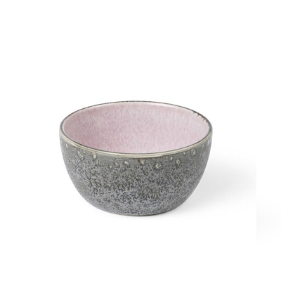 Bitz skål grå/pink