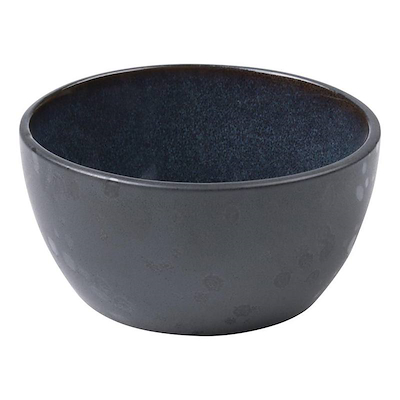 Bitz skål sort/mørkeblå 10 cm