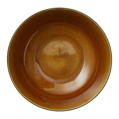 Bitz salatskål sort/amber 30 cm