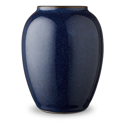 Bitz vase blå 12,5 cm