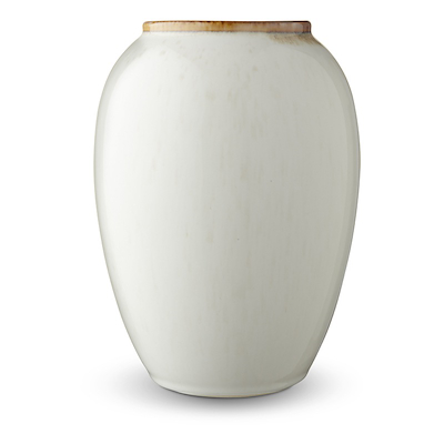 Bitz vase stentøj creme 20 cm