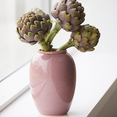 Bitz vase lyserød H20 cm