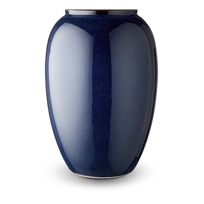 Bitz vase blå 50 cm