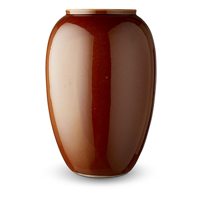Bitz vase stentøj amber 50 cm