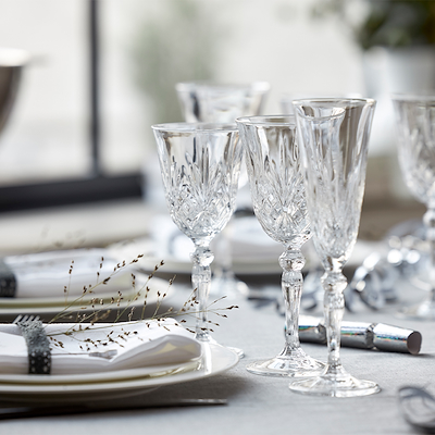 Lyngby Glas Melodia champagneglas 4 stk.