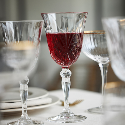 Lyngby Glas Melodia rødvinsglas 4 stk. 27 cl