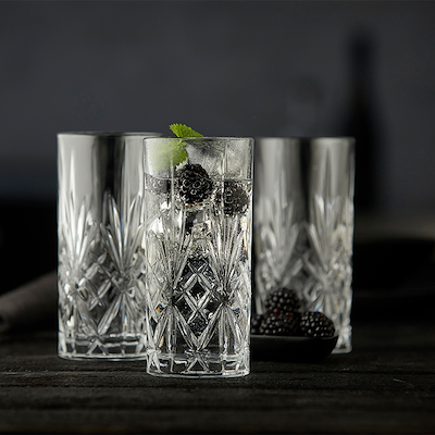 Lyngby Glas Melodia highball glas 36 cl 6 stk.