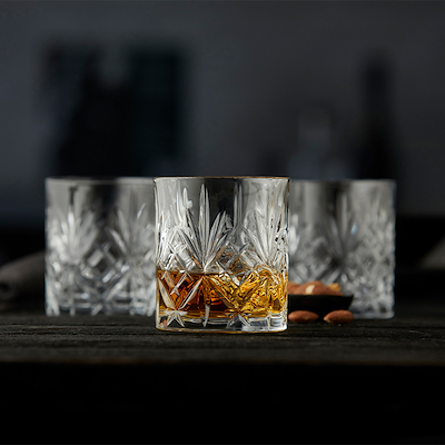 Lyngby Glas Melodia whiskyglas 31 cl 6 stk.
