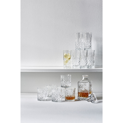 Lyngby glas Melodia whiskyglas 31 cl 6 stk.