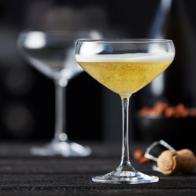 Lyngby Glas Juvel champagneskål 34 cl 4 stk