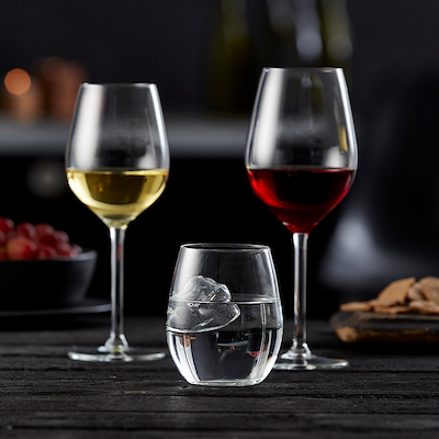 Lyngby Glas Juvel rødvinsglas 50 cl 4 stk.