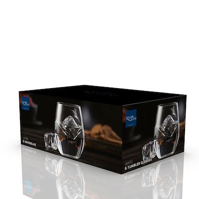 Lyngby Glas Juvel vandglas 39 cl 6 stk.