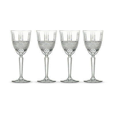 Lyngby Glas Brillante hvidvinsglas 4 stk. 23 cl 