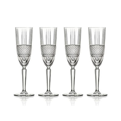 Lyngby Glas Brillante champagneglas klar 19 cl