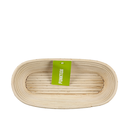 Funktion hævekurv oval rattan 35x15x7 cm