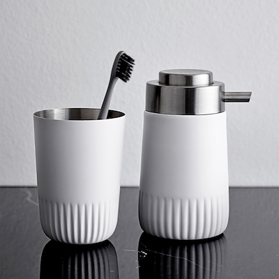 Södahl Plissé sæbedispenser white 500 ml