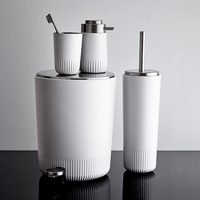 Södahl Plissé tandbørsteholder hvid