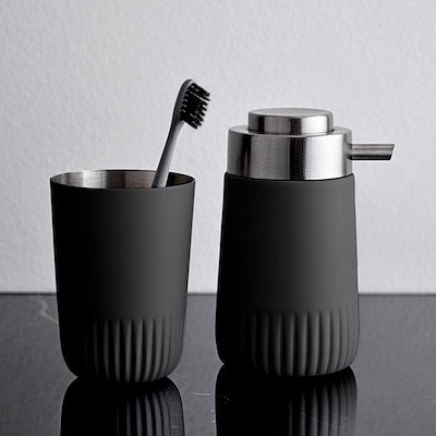 Södahl Plissé tandbørsteholder ash