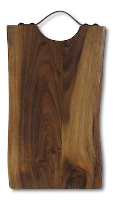 Skærebræt akacietræ 20x38 cm