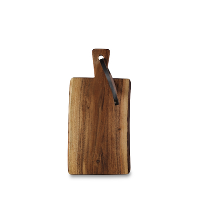Aldente skærebræt akacie træ 15x26 cm