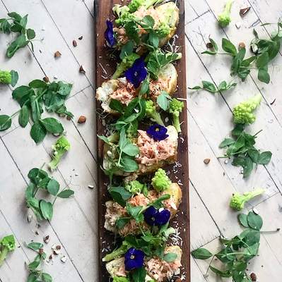 Aldente tapasbræt akacie 55 cm