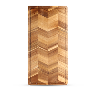 Aldente skærebræt med saftrille 25x 50x2 cm