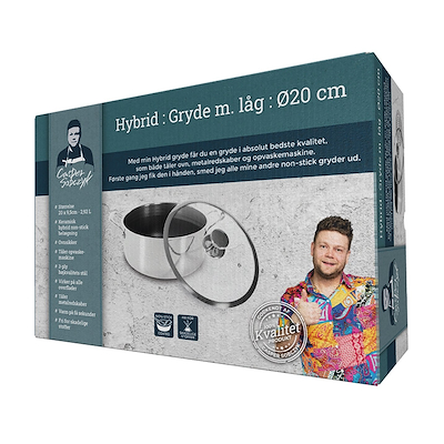 Casper Sobczyk Hybrid gryde med låg Ø20 cm