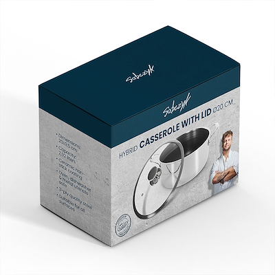 Casper Sobczyk Hybrid gryde med låg Ø20 cm